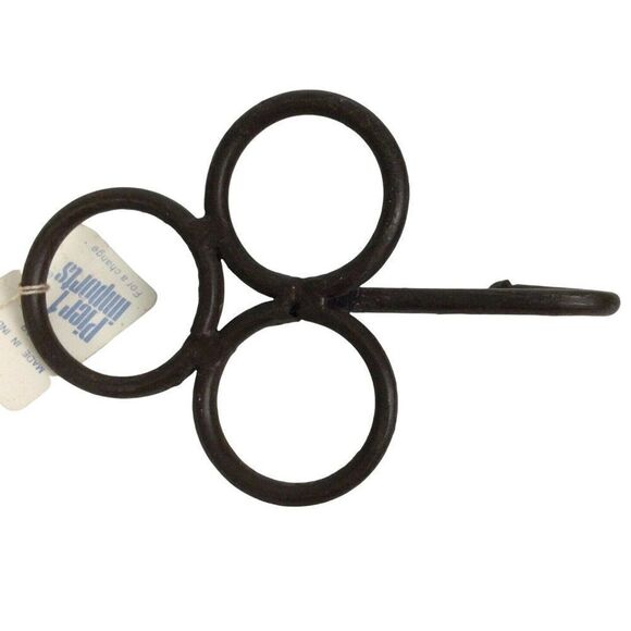 Pier 1 Wrought Iron Wall Hook Brown Clover Rustic Southwestern Western Farmhouse - Picture 3 of 3